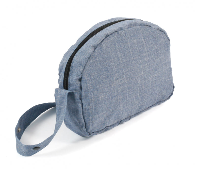 Load image into Gallery viewer, Bayer chic poppenluiertas (jeans blauw)
