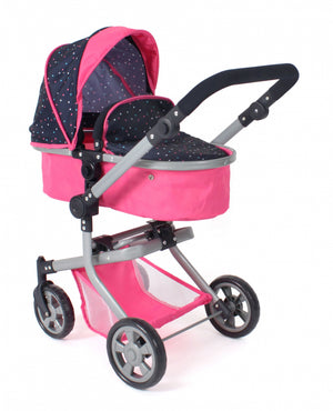 Bayer chic poppenwagen mika combi (confetti pink)