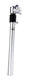 Postmoderne zadelpen verend atb zilver 27.2