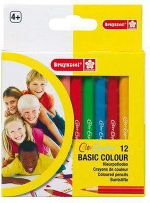 Bruynzeel - set van 12 mini kleurpotloden