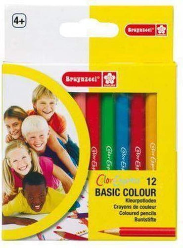 Bruynzeel - set van 12 mini kleurpotloden