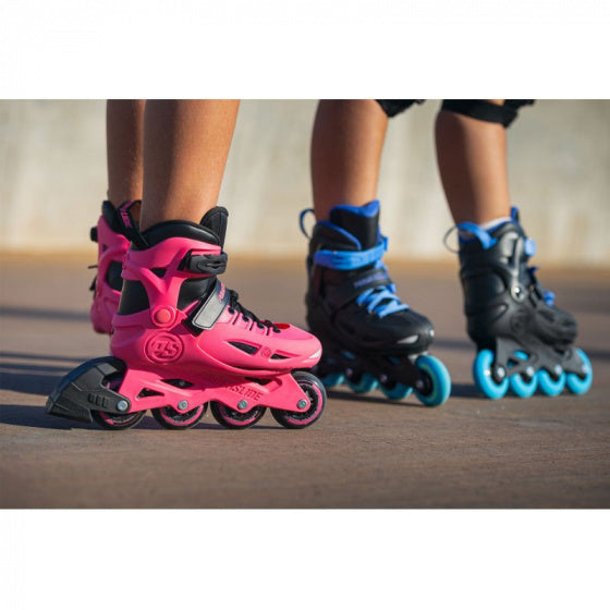 Load image into Gallery viewer, Power rangers One Stargaze inline skates 85A roze maat 33 36
