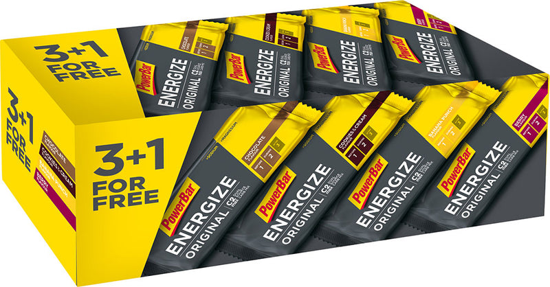 Load image into Gallery viewer, Powerbar energize original bar multiflavour 3+1 best before date 02 26
