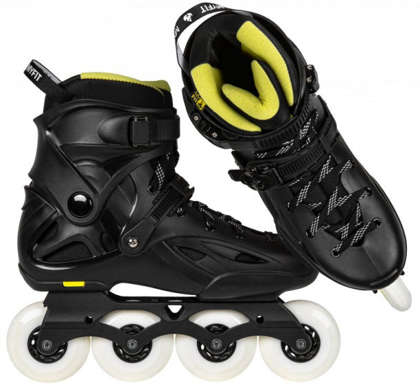Load image into Gallery viewer, Powerslide Inline skates Imperial One 88A hardboot zwart mt 45 46
