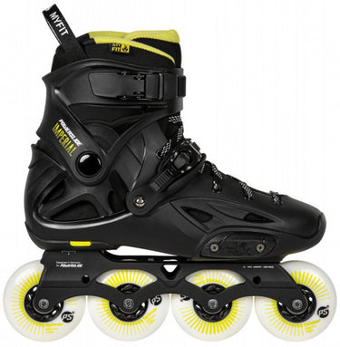 Powerslide Inline skates Imperial One 88A hardboot zwart mt 45 46