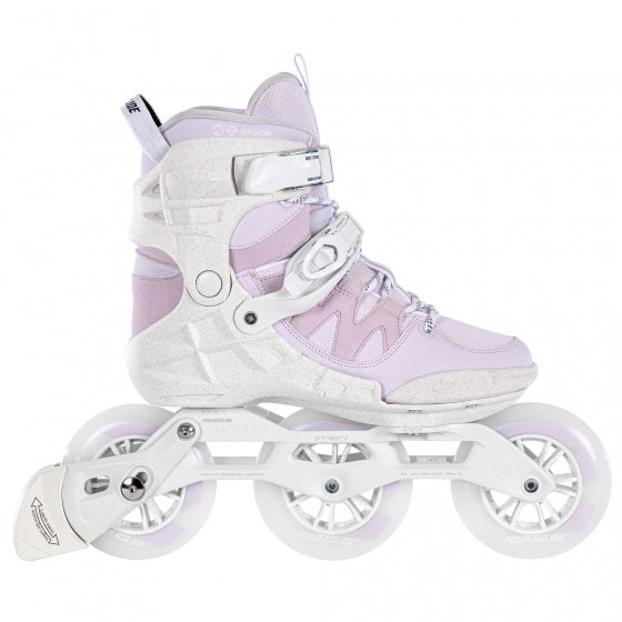 Load image into Gallery viewer, Powerslide Inline skates Phuzion Argon 110 softboot 83A wit roze mt 37
