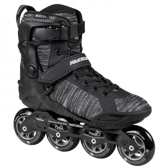 Load image into Gallery viewer, Powerslide Inline skates Phuzion Radon 80 softboot 85A zwart 39
