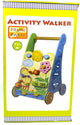 Jonotoys primi passi - houten loopwagen met activiteiten