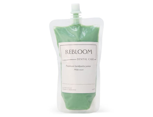 Rebloom care premium tandpasta refill - milde munt - 240 ml