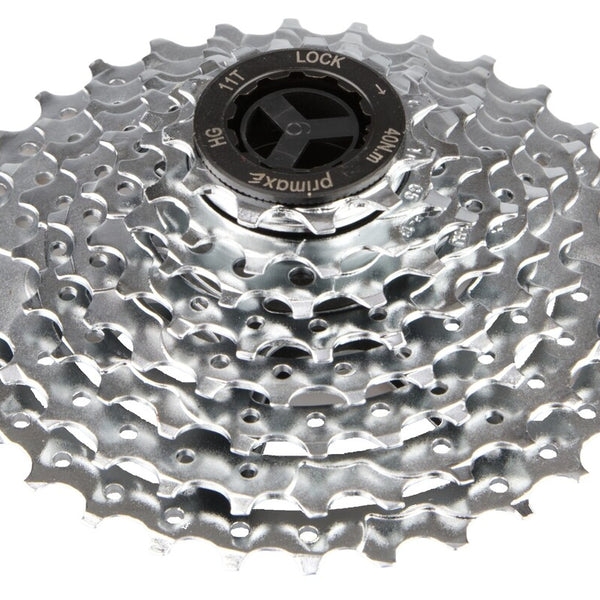 Primax e cassette 8 speed 11-32t zilver in doosje