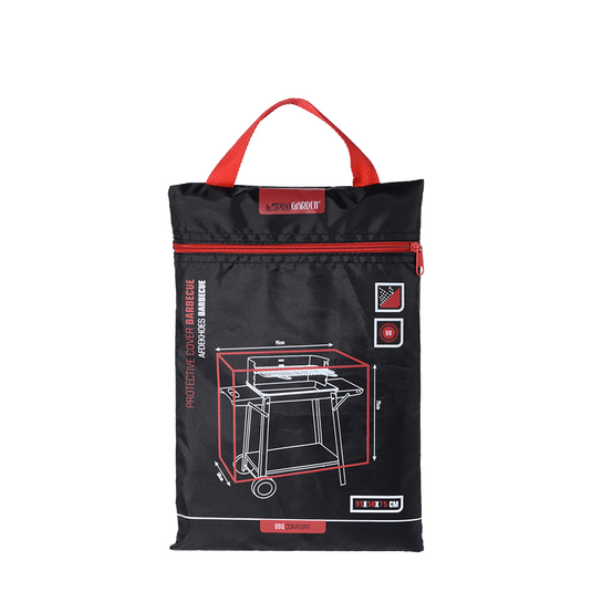Pro garden bbq afdekhoes 95x75x50 cm zwart