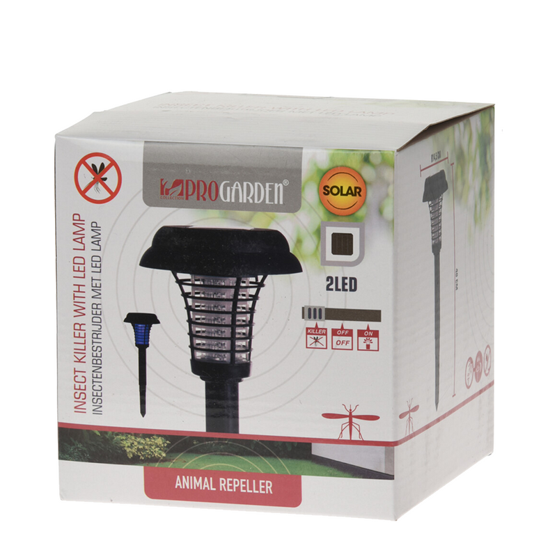 Laden Sie das Bild in Galerie -Viewer, Pro garden insectenbestrijder met lamp 40,5cm

