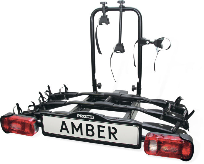Load image into Gallery viewer, Pro-user amber iii trekhaak fietsendrager 7 13-polig max. 60 kg
