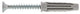 Spit pro6 plug 10x50 + schroef vpe=25