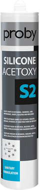 Enzo proby silicone acetoxy s2 | 280 ml | grijs (24 stuks) - 12002439
