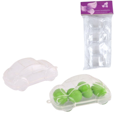 Afbeelding laden in galerijviewer, Hanger auto transparant 8 cm 4 stuks | 48 stuks
