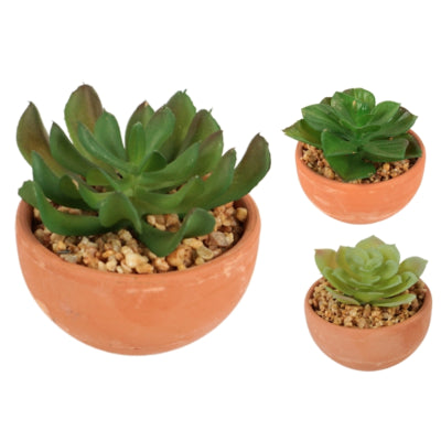 Laden Sie das Bild in Galerie -Viewer, Kunstplant in pot 9 cm 3 assorti | 12 stuks
