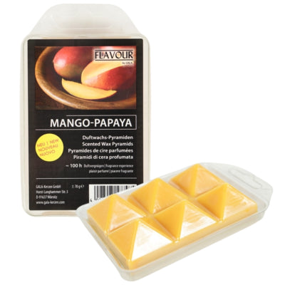 Load image into Gallery viewer, Gala waxmelts pyramide mango papaya 6 stuks | 12 stuks
