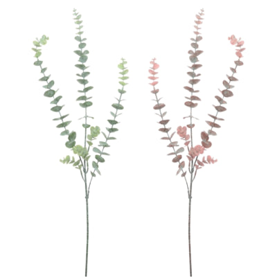 Kunsttak eucalyptus 78 cm 2 assorti | 24 stuks