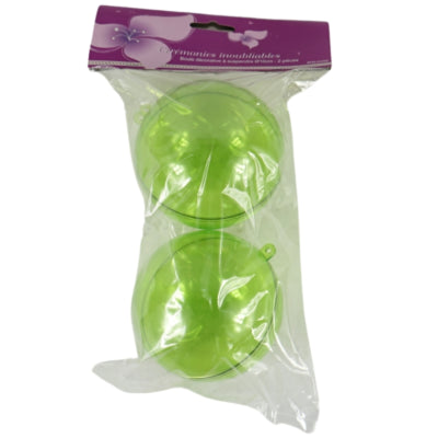 Cargue la imagen en el visor de la galería, Hangerbal groen 10 cm set van 2 | 24 stuks
