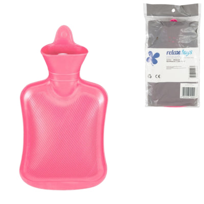 Load image into Gallery viewer, Relaxdays warmwater kruik roze 1 l | 12 stuks
