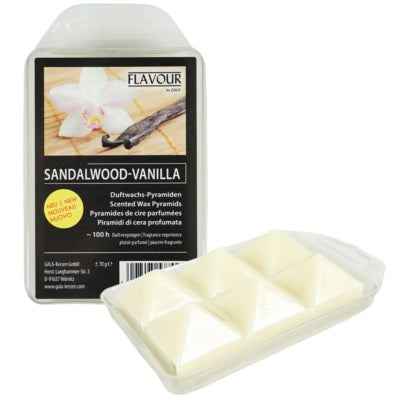 Load image into Gallery viewer, Gala waxmelts pyramide sandalwood vanille 6 stuks | 12 stuks
