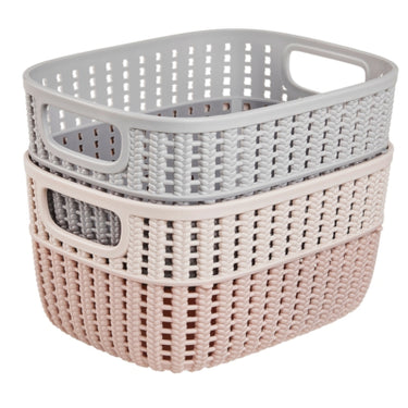 Keeeper wasmand grijs 23,5 cm 3,5 l | 10 stuks