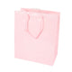 Geschenktas met koord m roze 23 cm | 60 stuks