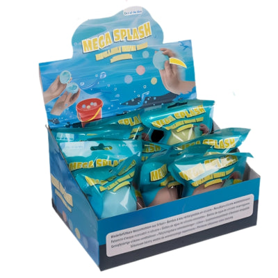 Load image into Gallery viewer, Mega splash waterballon hervulbaar 7,5 cm 3 assorti | 96 stuks
