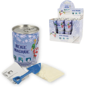 Diy decoratie sneeuw in blik 20 gram | 96 stuks