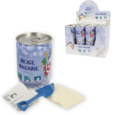 Load image into Gallery viewer, Diy decoratie sneeuw in blik 20 gram | 96 stuks
