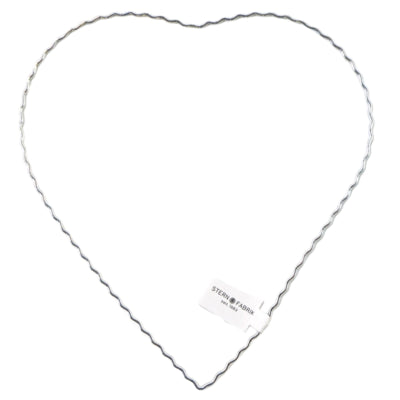 Load image into Gallery viewer, Stern fabrik decoratie hart metaal zilverkleurig 30 cm | 30 stuks
