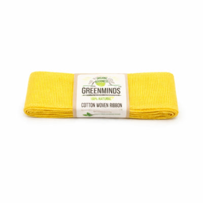 Greenminds lint katoen geel 2 m | 48 stuks