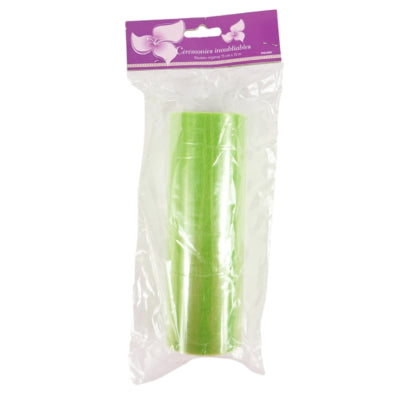 Laden Sie das Bild in Galerie -Viewer, Organza op rol groen 15 cm x 10 m | 24 stuks
