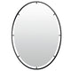 Len-fra wandspiegel salem zwart 80 cm | 2 stuks