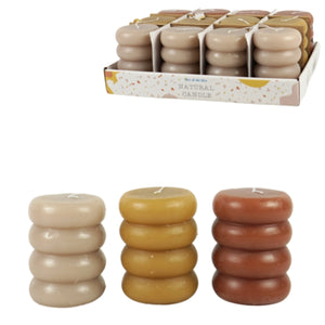 Out of the blue kaars rond 7,5 x 10,5 cm 3 assorti | 12 stuks