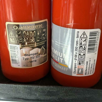 Load image into Gallery viewer, Gala stompkaars oranje 7 x 20 cm | 12 stuks
