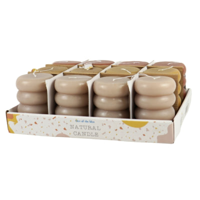 Out of the blue kaars rond 7,5 x 10,5 cm 3 assorti | 12 stuks