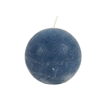 Gala bolkaars blauw 8 x 8 cm | 12 stuks