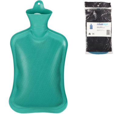 Relaxdays warmwater kruik turquoise 2 l | 6 stuks