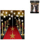 Amscan wanddecoratie hollywood scene 165 cm 2-delig | 24 stuks