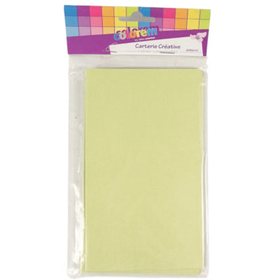 Load image into Gallery viewer, Menukaarten groen 17 cm 5 stuks | 24 stuks
