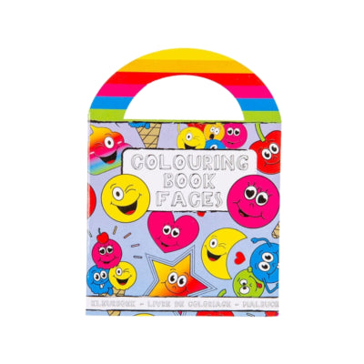 Load image into Gallery viewer, Duckiez kleurboekje met stickers lachgezicht
