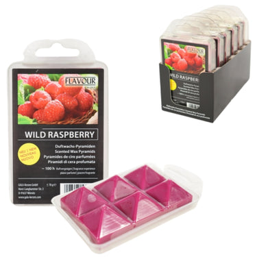 Gala waxmelts pyramide wild raspberry 6 stuks | 12 stuks