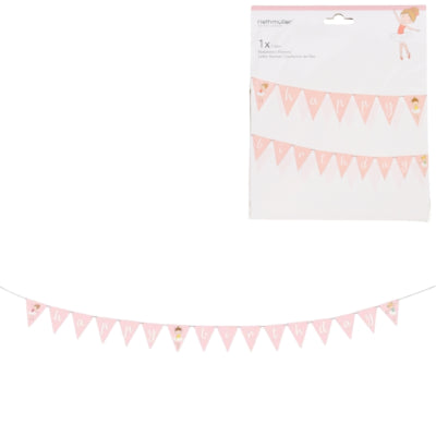 Load image into Gallery viewer, Amscan slinger happy birthday danseres 180 cm | 20 stuks
