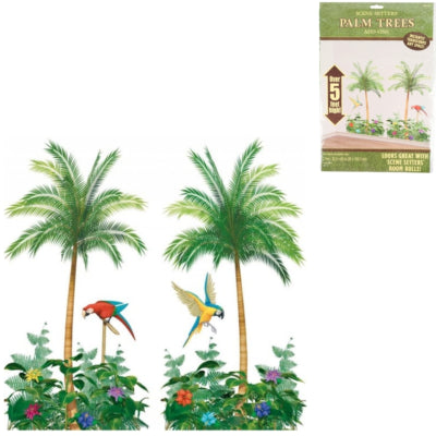 Afbeelding laden in galerijviewer, Amscan wanddecoratie poster tropical 165 cm set van 2 | 18 stuks
