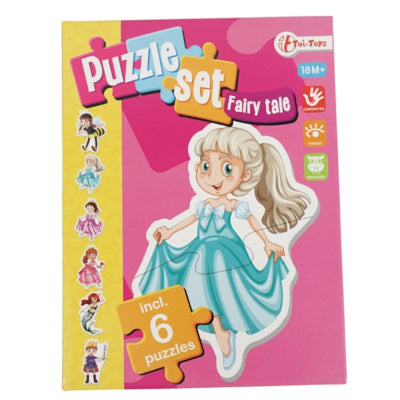 Load image into Gallery viewer, Toi-toys legpuzzels sprookjes 19 cm set van 6 | 12 stuks
