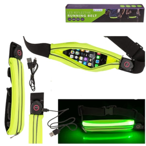Hardloop heuptas met oplaadbare led verlichting | 24 stuks