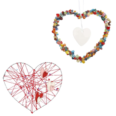 Load image into Gallery viewer, Stern fabrik decoratie hart metaal zilverkleurig 30 cm | 30 stuks
