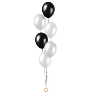 Amscan ballongewicht ring hout 8 cm | 24 stuks